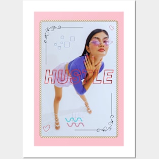 Fashion Hustle Posh Woman Posters and Art